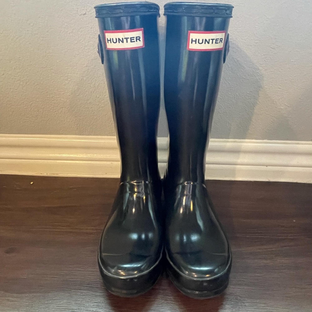 Kids Hunter Tall Boots (black)